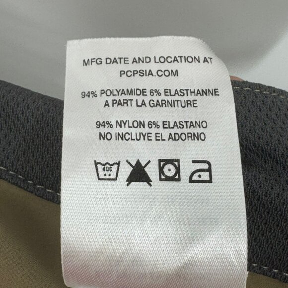 Patagonia Khaki Lightweight Stretch Pants Mens Size 38 Durable & Comfortable Out - Picture 8 of 9